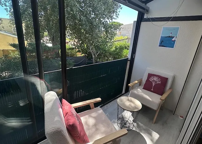 Spacious - Av De La Mediterranee - Air Conditioning - Wifi- Parking *